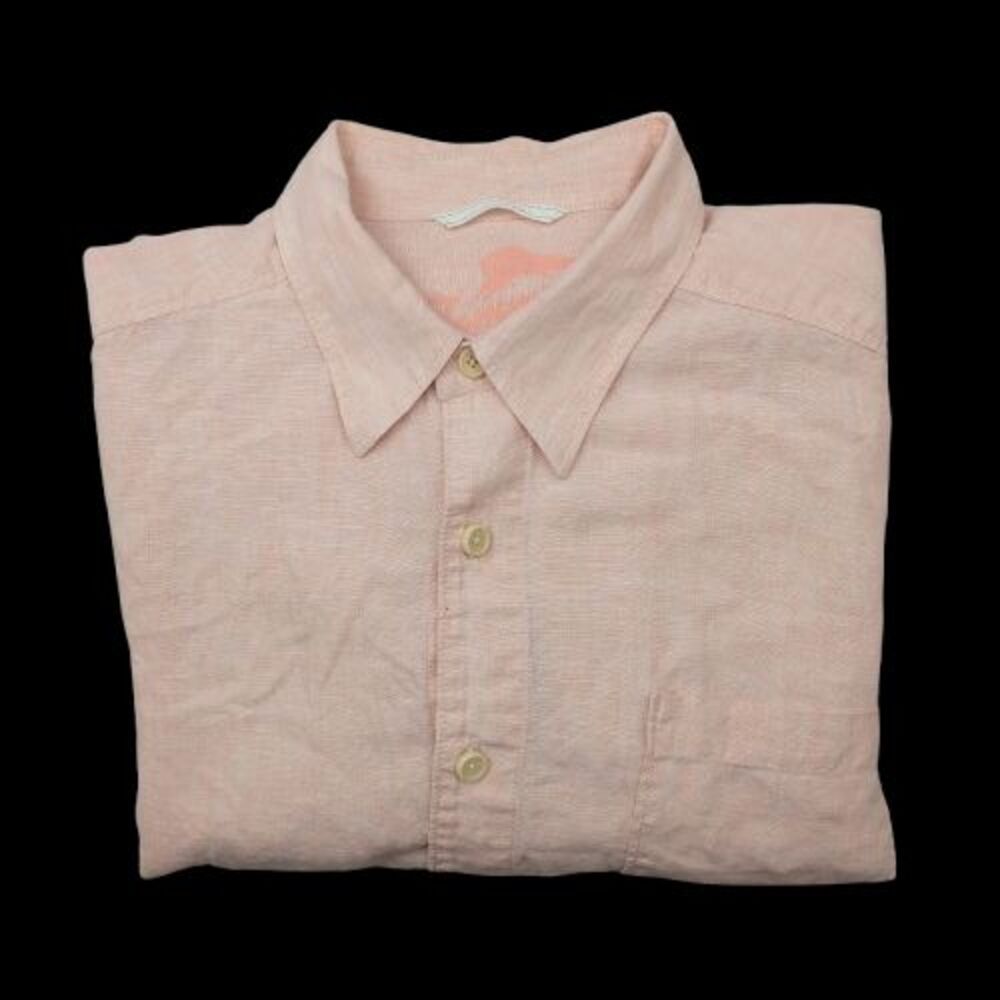 Tommy Bahama Light Pink Casual Button-Down Shirt